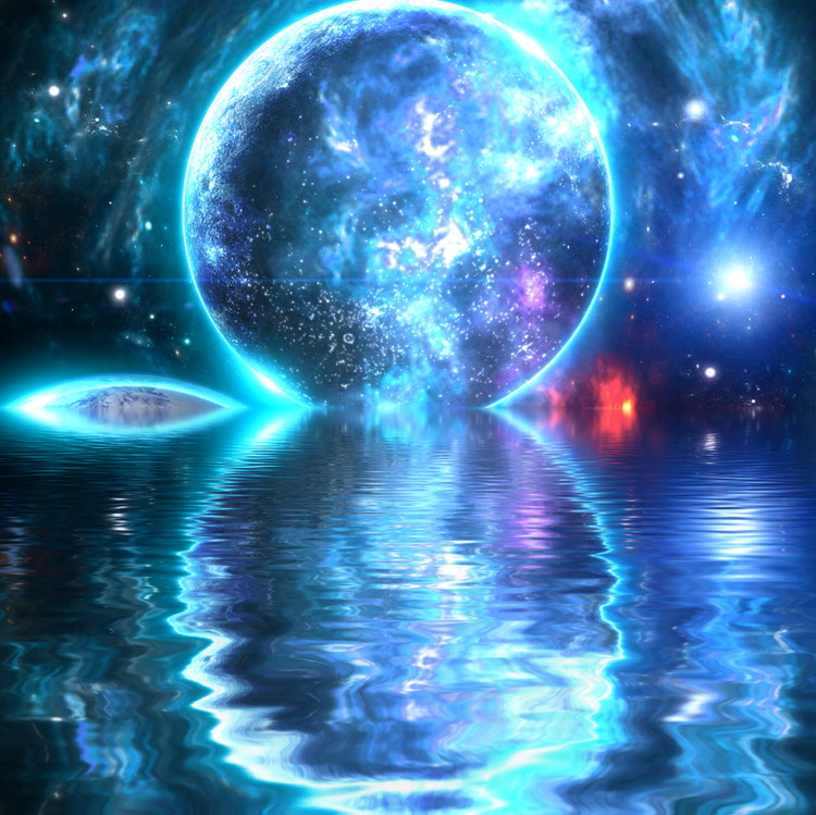 『地下水脈の鏡面』